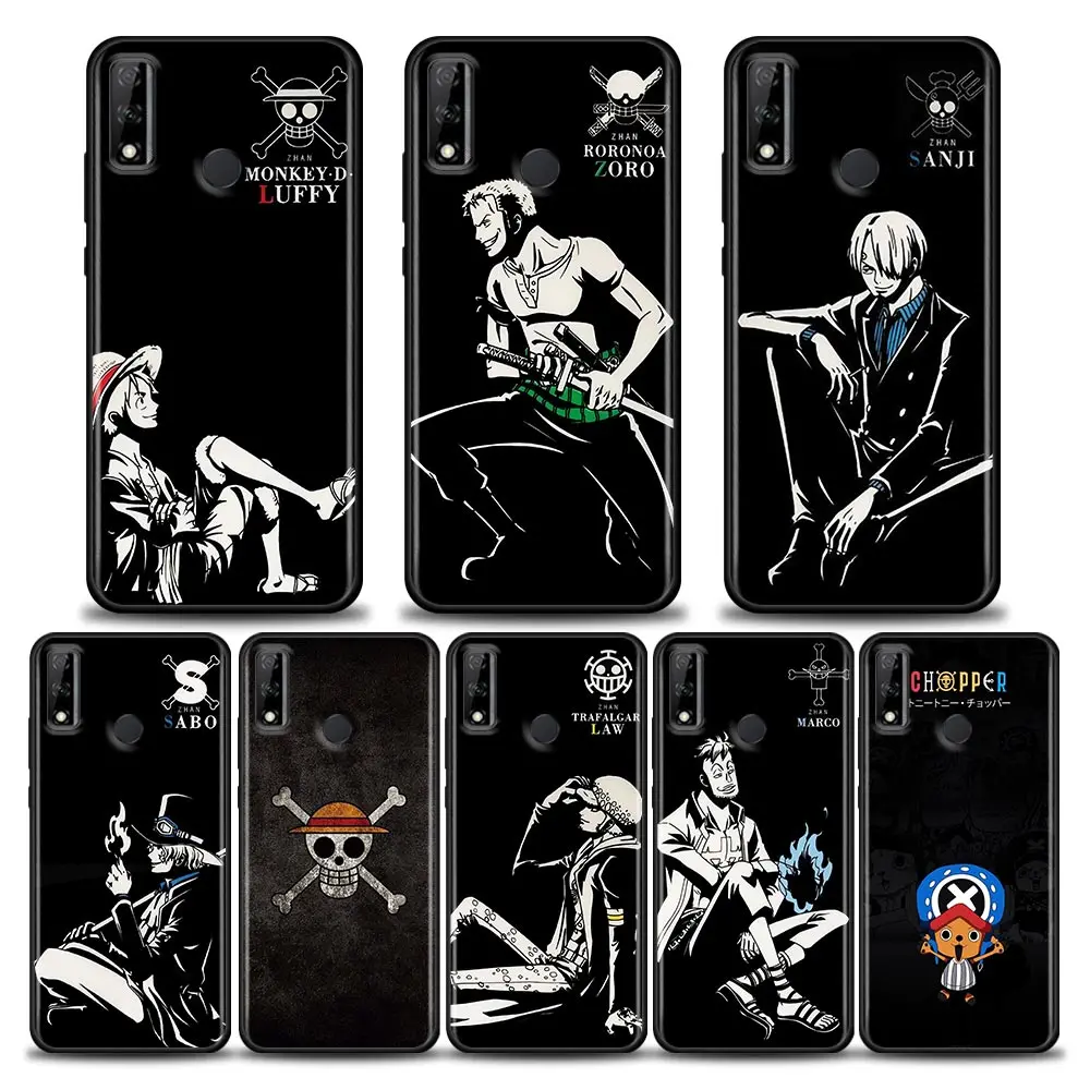 

For Huawei Mate 10 20 Lite 40 Pro Cases Soft Back CoverOne Piece Dark Style Anime Phone Case For Huawei Y6 Y7 Y9 2019 Y8s Coque