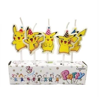 pokemon birthday candles pikachu cake candle party supplies wedding decoration baby children party atmosphere christmas gifts