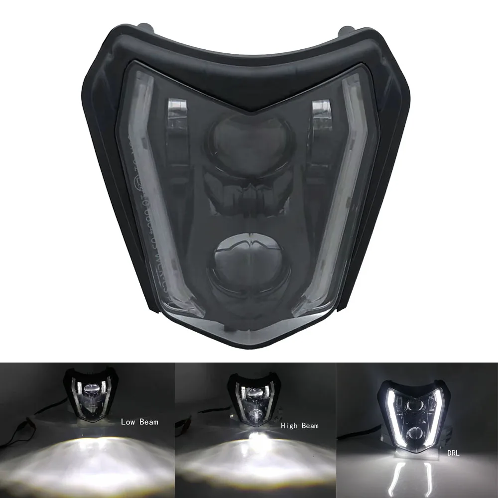 Светодиодный головной фонарь для мотоцикла фара ближнего и дальнего света