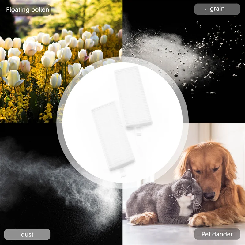 

8 шт., запасные HEPA-фильтры для Cecotec Conga Excellence 1090