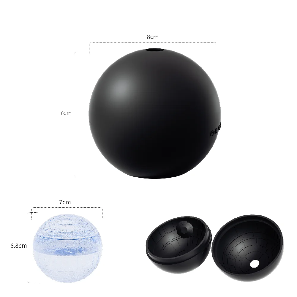 

Силиконовый лоток для кубиков льда 6 полостей