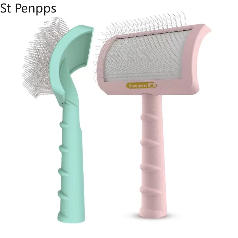 Pet Dog Brush Comb Shedding Hair Remove Needle Cat Combs Massage Grooming Tool Cleaning Supplies Accessories |