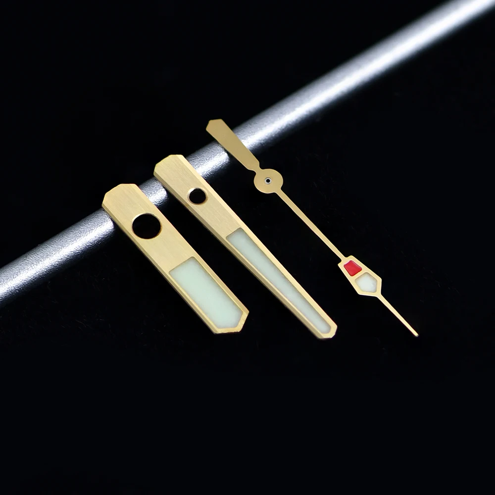 Зеленые светящиеся часы для дайвинга HEIMDALLR золотистые SRP777 ручная работа подходит