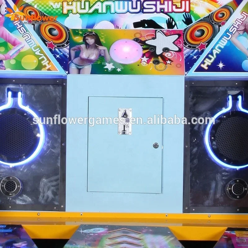 Аркадная развлекательная игровая музыкальная машина с монетами накачивает