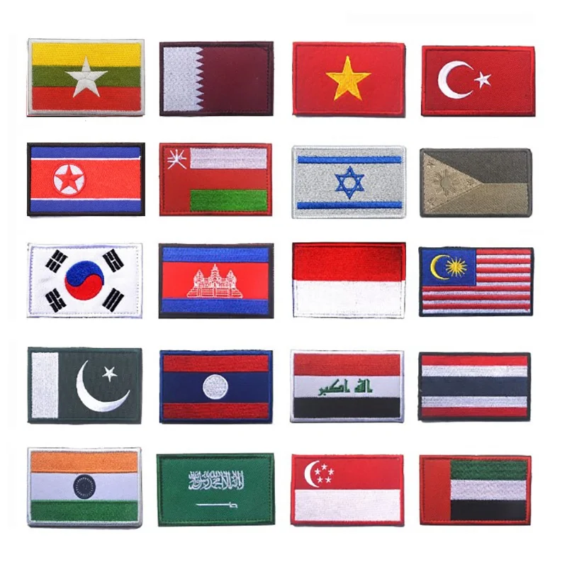 Флаги азии с названиями