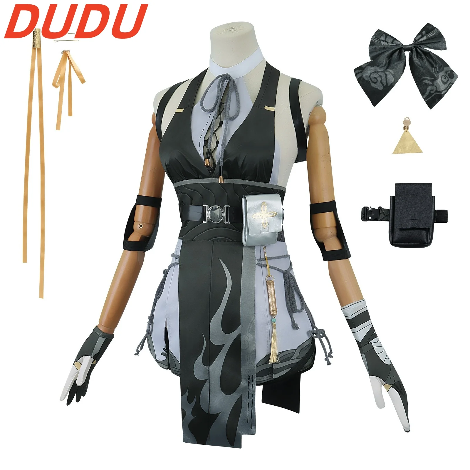 Wuthering волны Rover косплей костюм парик женская униформа искусственный герой