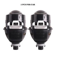 sanvi 2 5 inch s8 pro car bi led projector lens headlight 12v 94w 5500k 7040lux for auto headlamp h4 h7 9005 9006 retrofit light