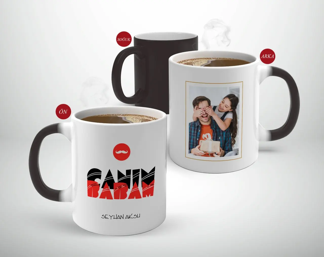 

Персонализированные Fathers Day Gift», «фото волшебная кружка Bardak-38