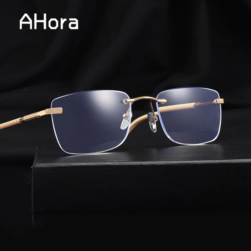 

Очки для чтения Ahora Utralight, без оправы, + 1,0 + 1,5