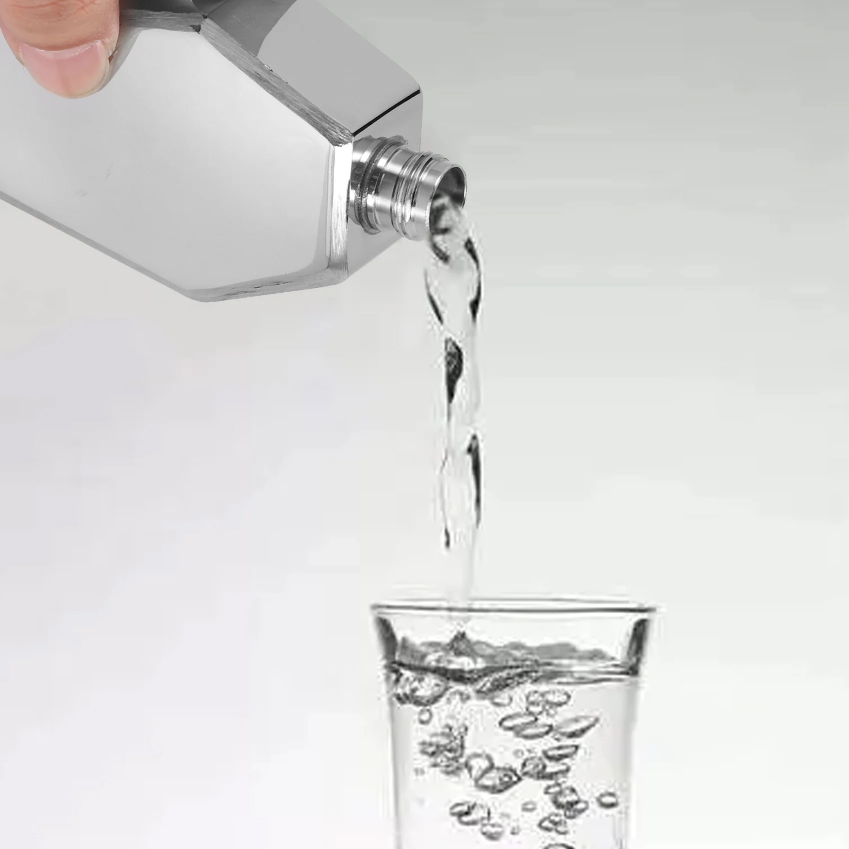 Мини-фляга на бедрах 100 мл персонализированная форма гроба портативный флакон из