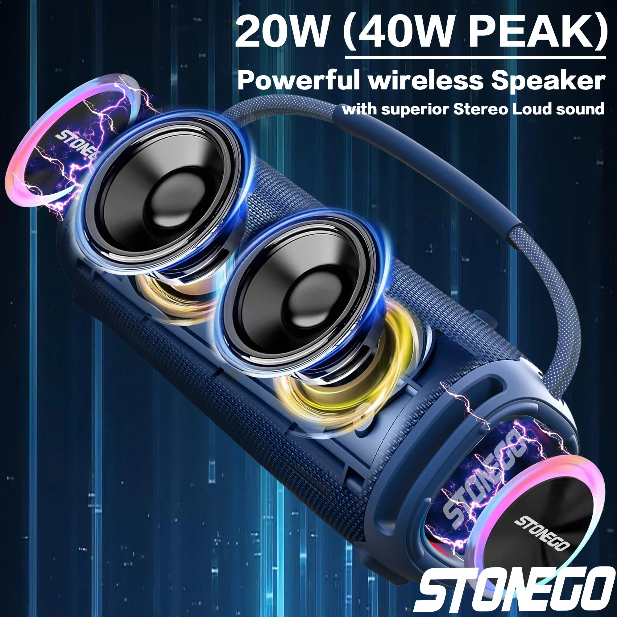 Беспроводные портативные колонки STONEGO |