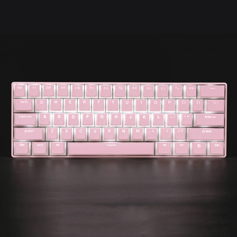 130-клавишный колпачок для ключей OEM PBT с двойной подсветкой RGB макет Mx
