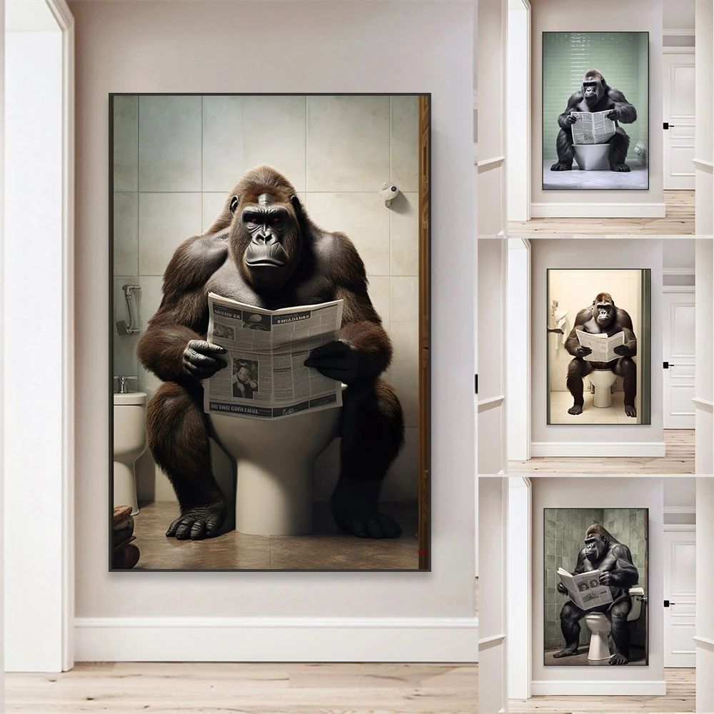 Картина на холсте &quotГорилла&quot
