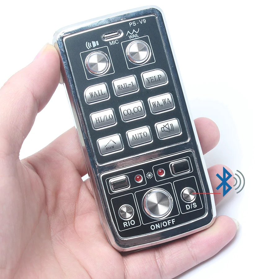 200 Вт Беспроводная Автомобильная полицейская сирена PS720 с MP3 bluetooth усилителем