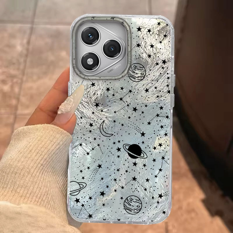 Фото Чехол для телефона Honor 400 200 Pro Migic6 7 5 70 Lite 90 Smart X9b X8b X8c X9a X9c X7c X8a X7B 5G Space Starry Sky Vortex с узором №4