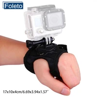 foleto 360 degree adjustment wrist strap mount for hand strap mount action camera accessories