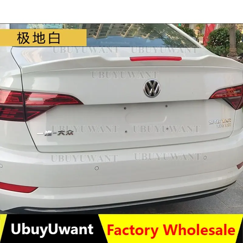 

ABS PAINT REAR WING TRUNK LIP TAIL SPOILER FOR Volkswagen VW Jetta MK7 2019 2020 2021 M STYLE