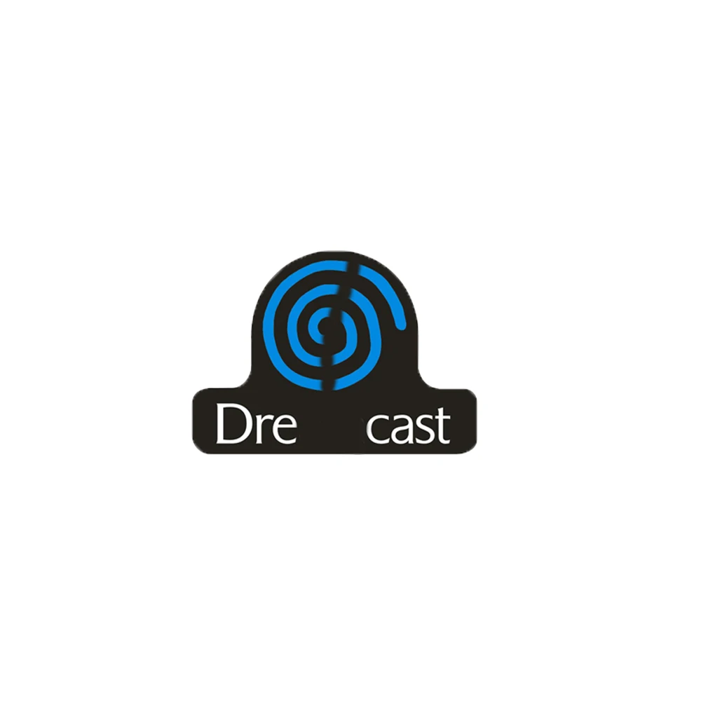 

High quality Plastic Label stikers for sega dreamcast DC repair replacement
