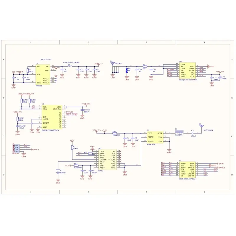 Фото Модуль Lora 1262 для Cardputer Adv SX1262, ATGM336H с поддержкой Lora+ GPS GNSS для сети Meshtastic №2