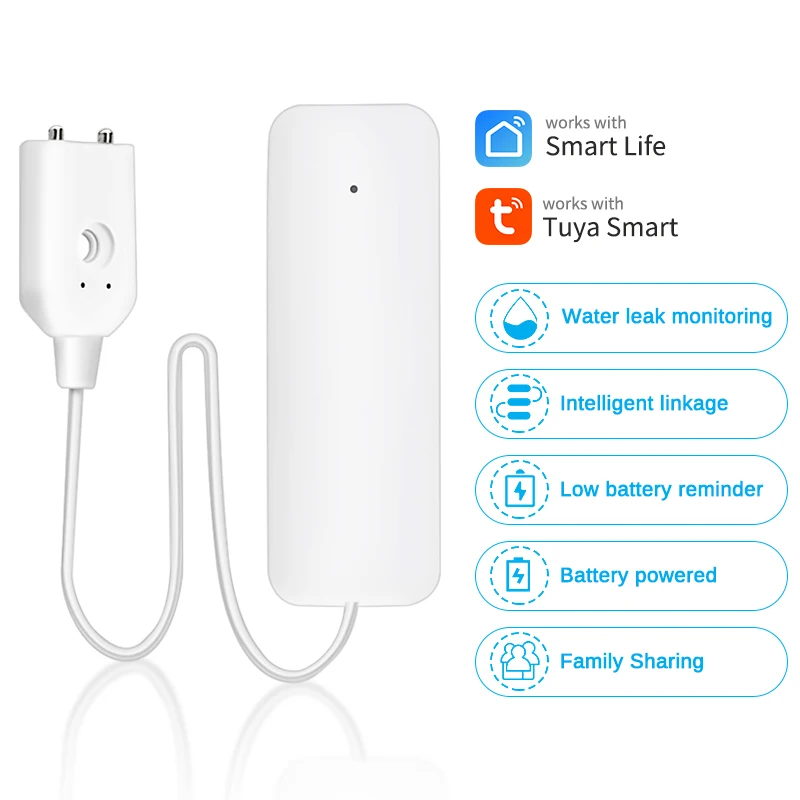 

Умный датчик утечки воды Tuya Zigbee/WIFI