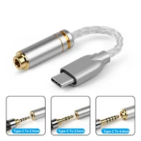 dac audio converter 2 5mm 3 5mm 4 4mm adapter with type c to 3 5 jack aux lightning usb c male female connectors headphone plug
