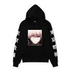 Толстовка с капюшоном для мужчин и женщин, японское аниме Токийский Гуль, свободная кофта с капюшоном