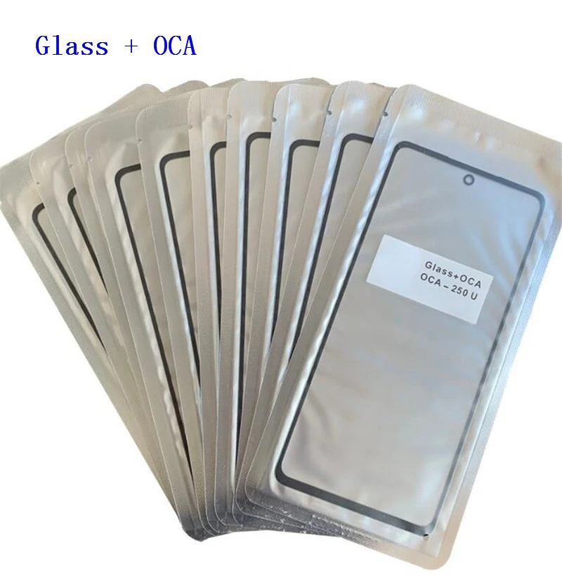 Стекло + OCA LCD передняя внешняя линза для LG Q Stylo 4 Stylus Q70 Q51 Q52 Q92 Q6 Q7 Q8 2018 Q9 сенсорная панель