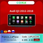 Автомобильный GPS навигатор-радио Octa Core Android 10 для Audi Q3 2013-2018 Google WIFI BT мультимедиа IPS сенсорный экран 4G Carplay 4 + 64G