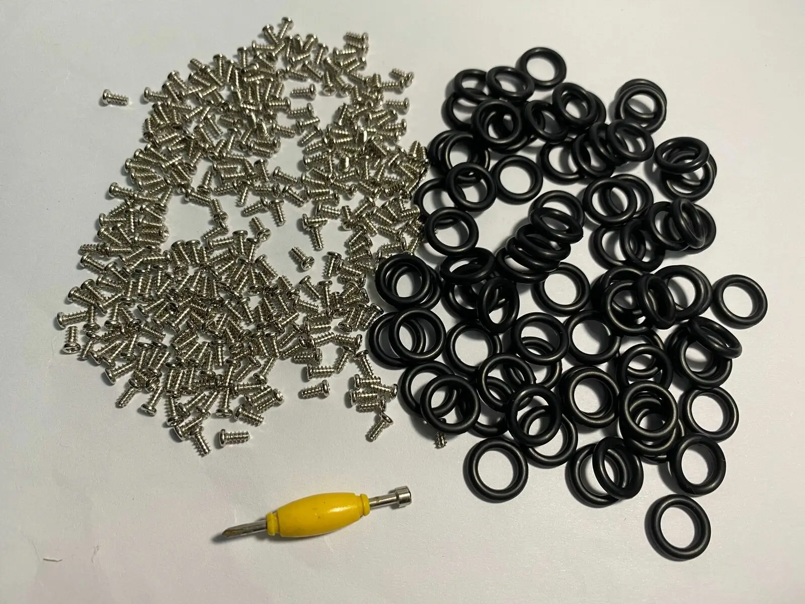 

200 PCS O-RINGS Waist Bands + 600 PCS Screws FIT for GI JOE 3.75'' Cobra Action Force