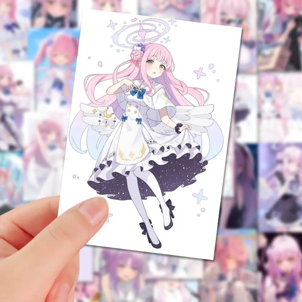 48 шт. синий архив Misono Mika Anime милые наклейки из мультфильмов Decoration чемодан для