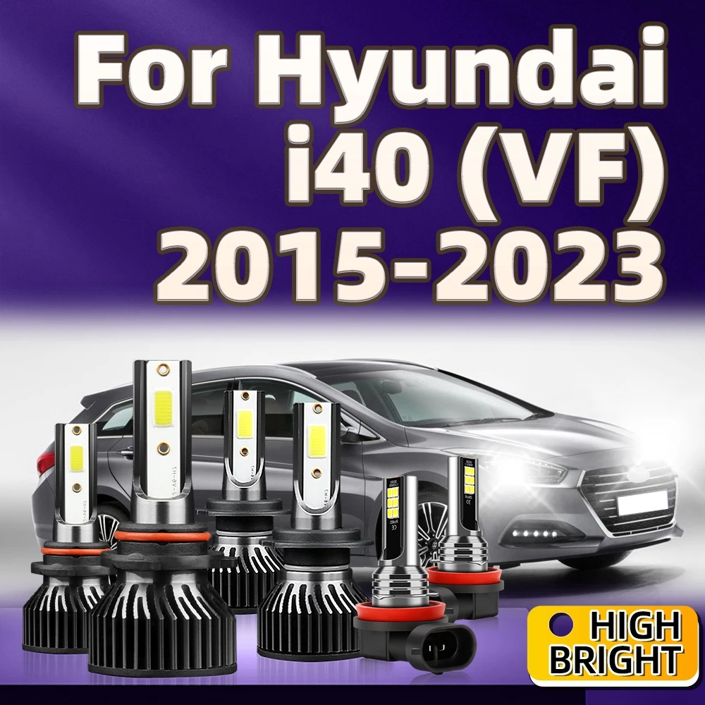 

2016 лм фонарь для автомобиля H7 HB3 H8 комплект противотуманных фар Plug-N-Play для Hyundai i40 (VF) 2015 2017 2018 2019 2020 2021 2022 2023
