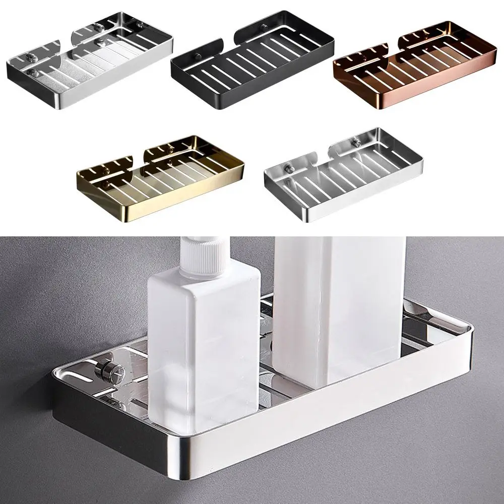 

Accessories Wall-Mounted 304 Stainless Steel Soap Tray Soap Dispenser Soap Box Drain Soap Holder Soap Storage Rack