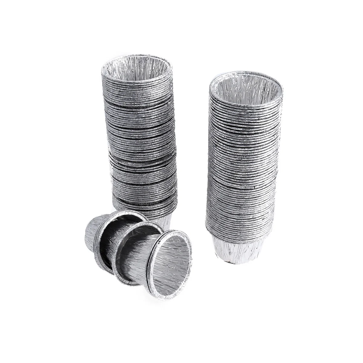 

Tart Egg Cups Foil Pans Pie Pan Mini Mold Baking Tin Aluminum Muffintins Pudding Molds Cake Round Cupcake Liners Cup Pot 4