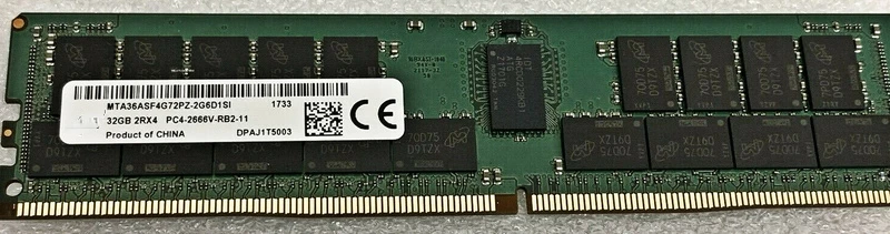 

RAM 32G 2RX4 PC4-2666V server memory 32GB DDR4 2666 REG ECC RDIMM