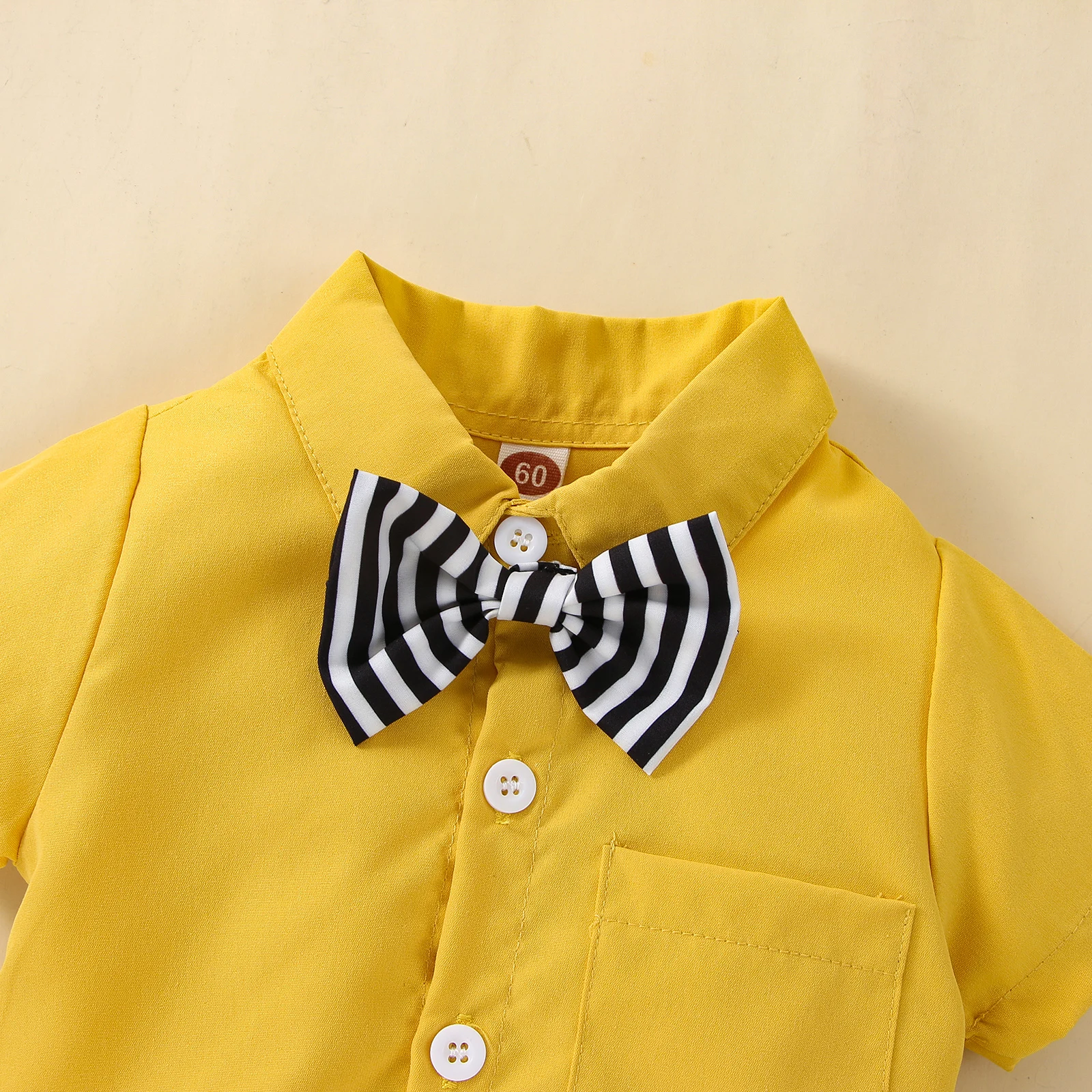 Комбинезон для мальчиков 0-18 месяцев с бантом |