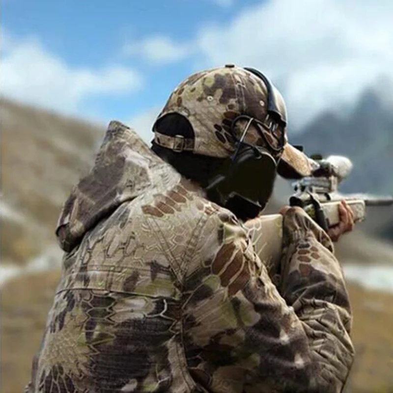 Training Camouflage Hat Windproof Dustproof Sunscreen Camouflage Military Training Baseball Cap Army Camo Hunting Cap Hats 2 Training Camouflage Hat Windproof Dustproof Sunscreen Camouflage Military Training Baseball Cap Army Camo Hunting Cap Hats 2