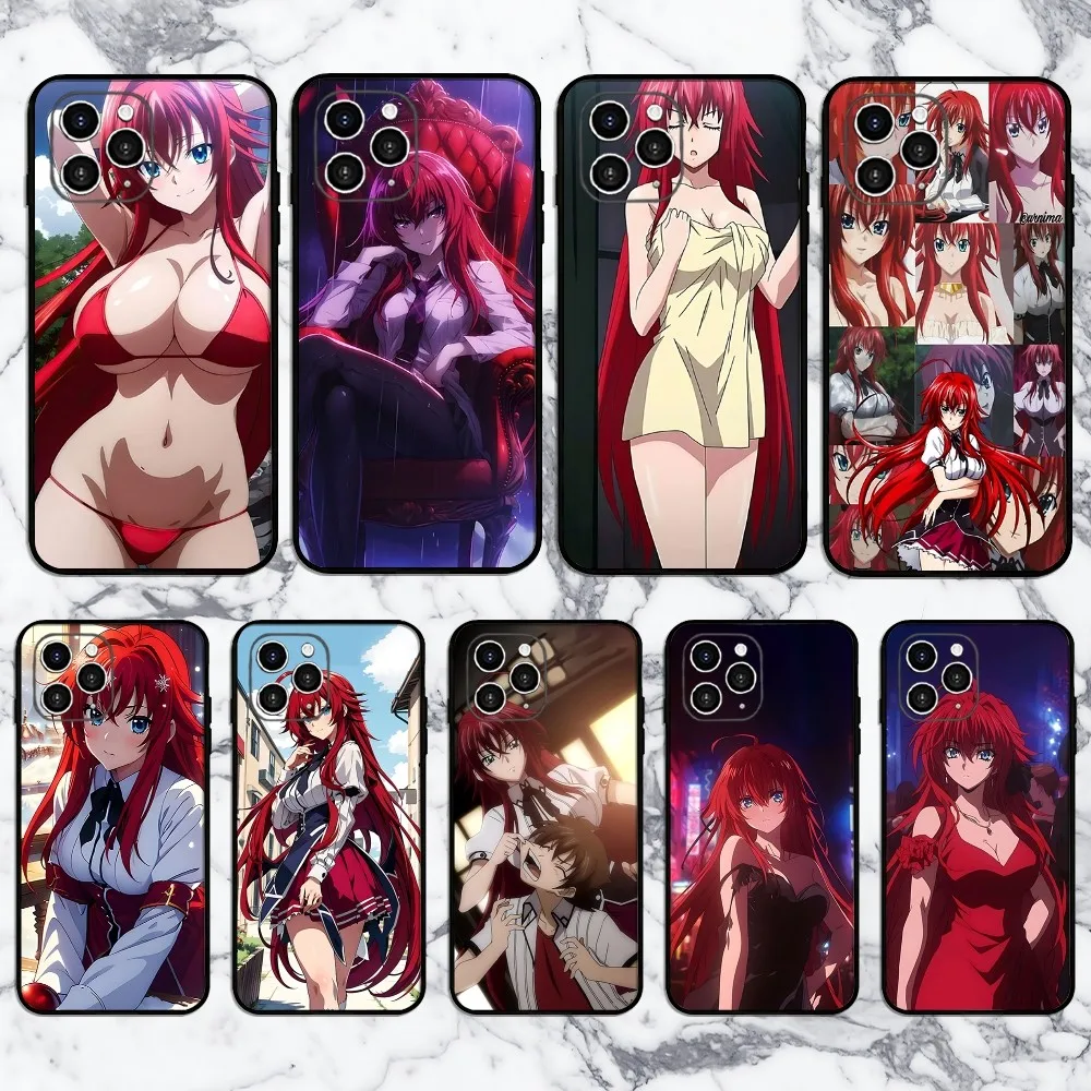 Чехол для телефона R-Rias Gremory High Iphone 16 15 11 13 14 Pro Max 7 8 Plus X Xr Xs 12 mini чехол
