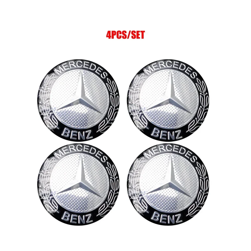 

56/60/65 мм наклейка на центральную крышку ступицы колеса автомобиля для Mercedes Benz W176 W177 W204 W205 W212 W213 W206 X156 X253 W117 W166