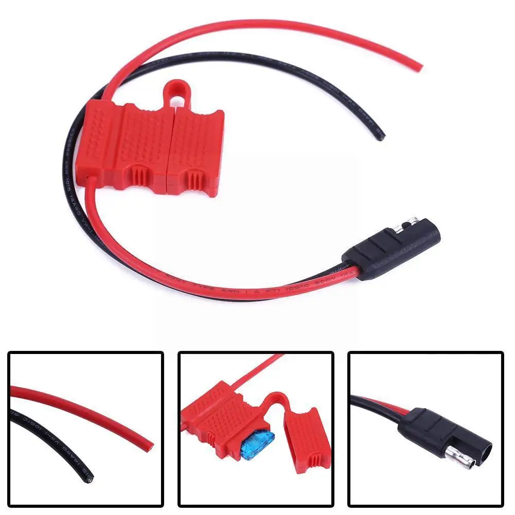

Power Cable For Mobile Radio Cdm1250 Gm360 Cm340 With Fuse For Gm3188, Gm3688, Gm1280, Gm140 Pro5100, Pro7100 J2b2