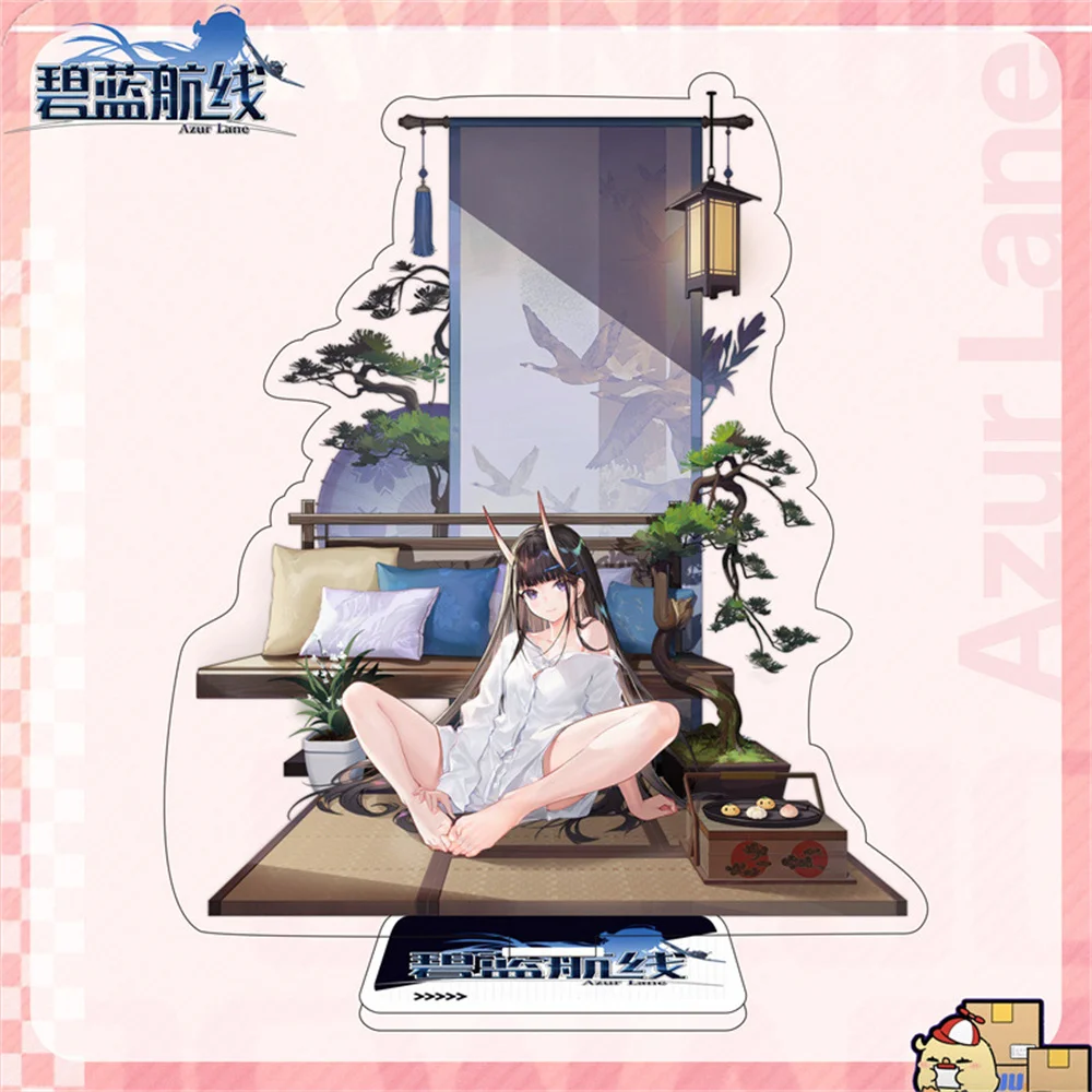 Фото 15 см аниме Azur Lane акриловая подставка модель персонажи косплея орнамент аксессуары хорошие подарки №3