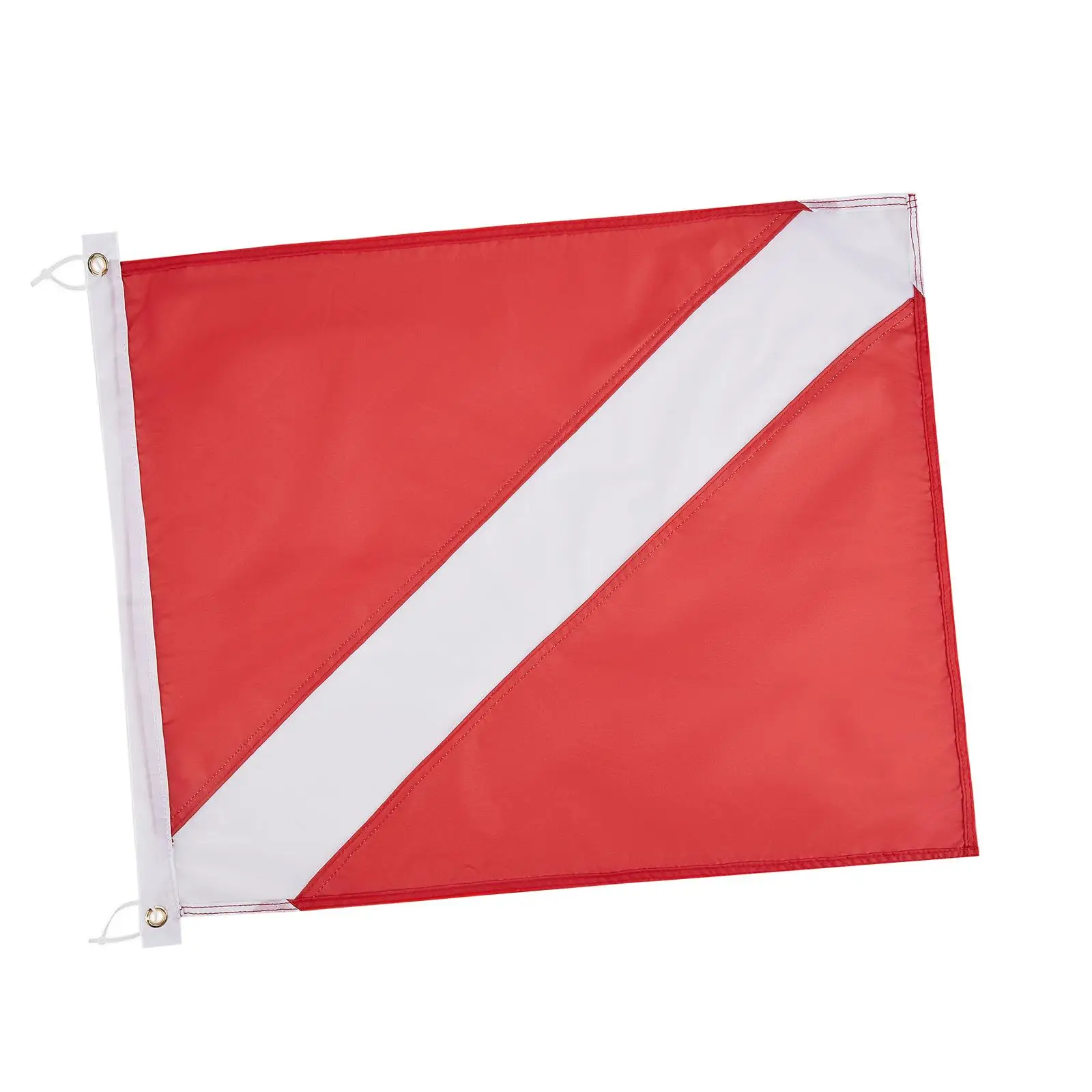 

Dive Flag 20inch x 24inch Diver Down Flag Red and White Flag Boat Flag Marker for Scuba Diving Snorkeling Underwater Activities