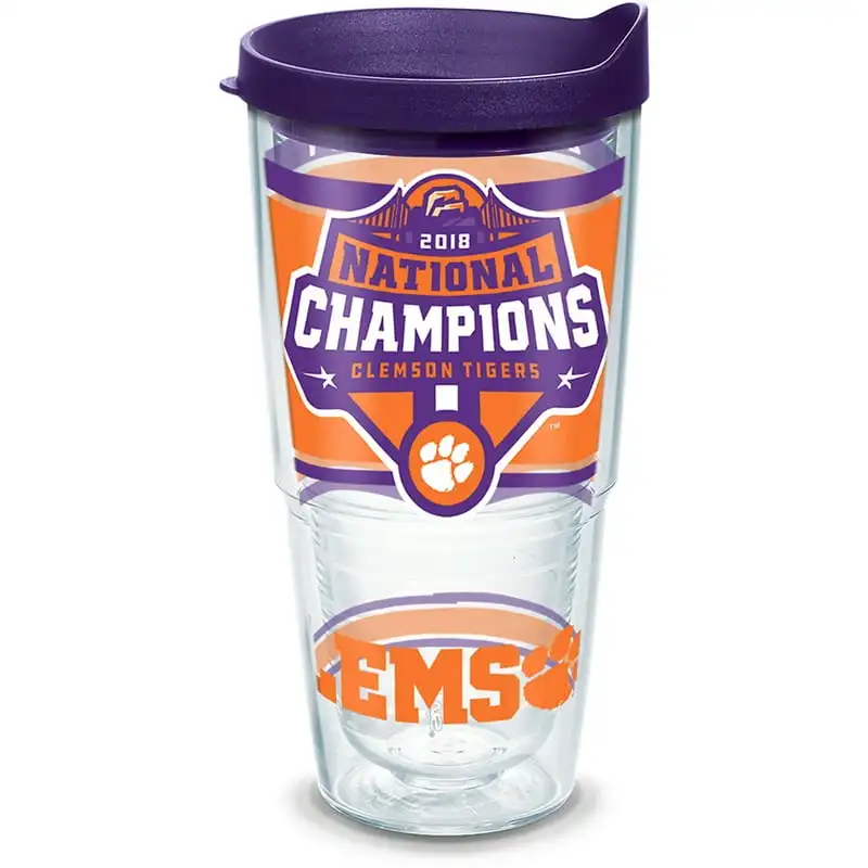 

Clemson Tigers 2018 National Champions 24 oz Tumbler with lid