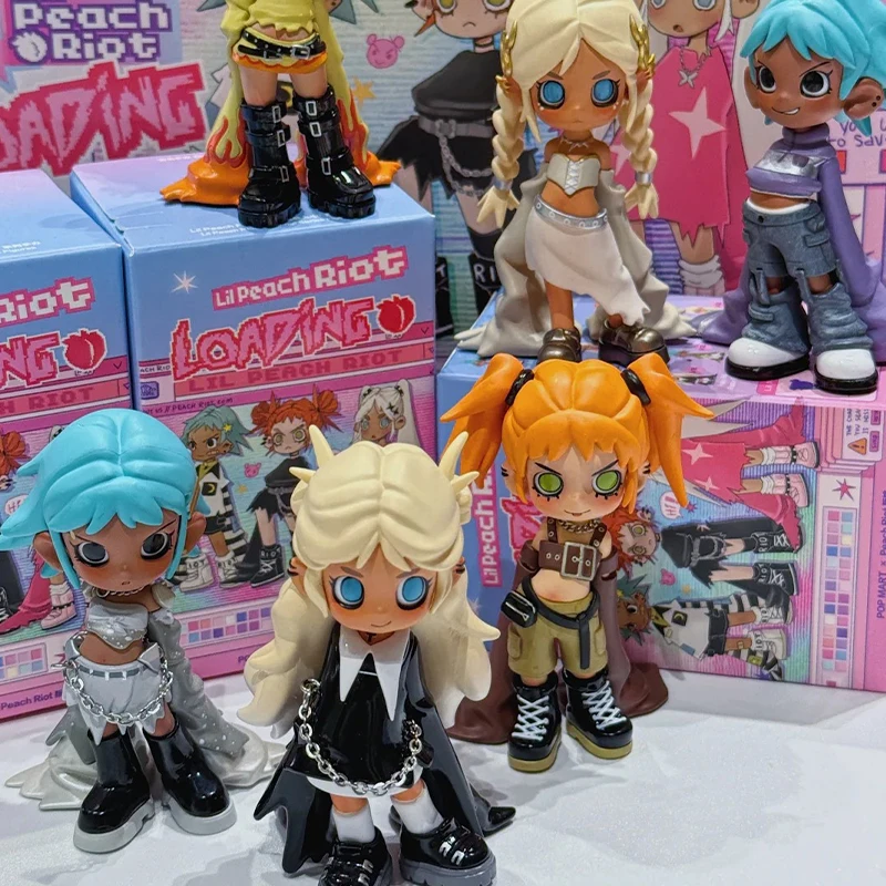 Lil Peach Riot Small Rebel Loading Series слепая коробка милые фигурки украшение стола орнамент