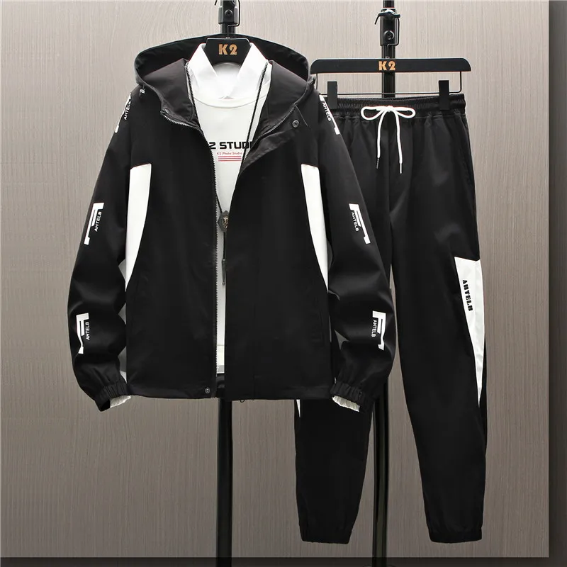 

Sports Suit Men's Spring Casual Men's Coat Fashion Teen Trend Korean Style