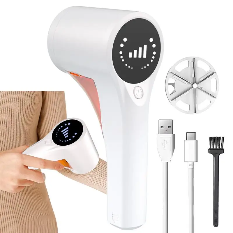 

Electric Lint Remover Hairball Trimmer Sweater Shaver Multifunctional Double hair Lint Remover USB Rechargeable gadget for homes