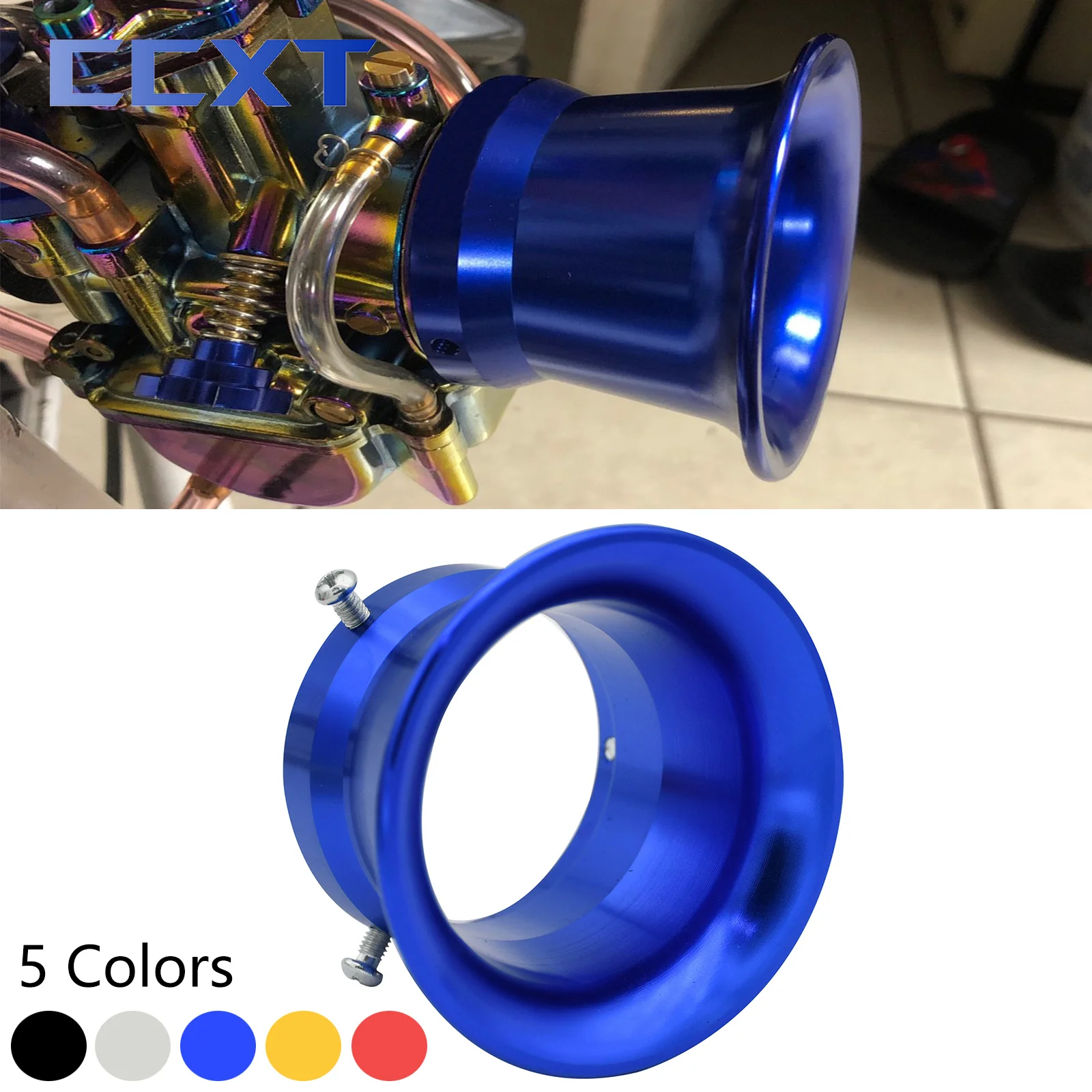 Воздушный фильтр для мотоцикла 50 мм Keihin PWK OKO Mikuni 21 24 26 28 30 PE28 карбюратор и т. Д.