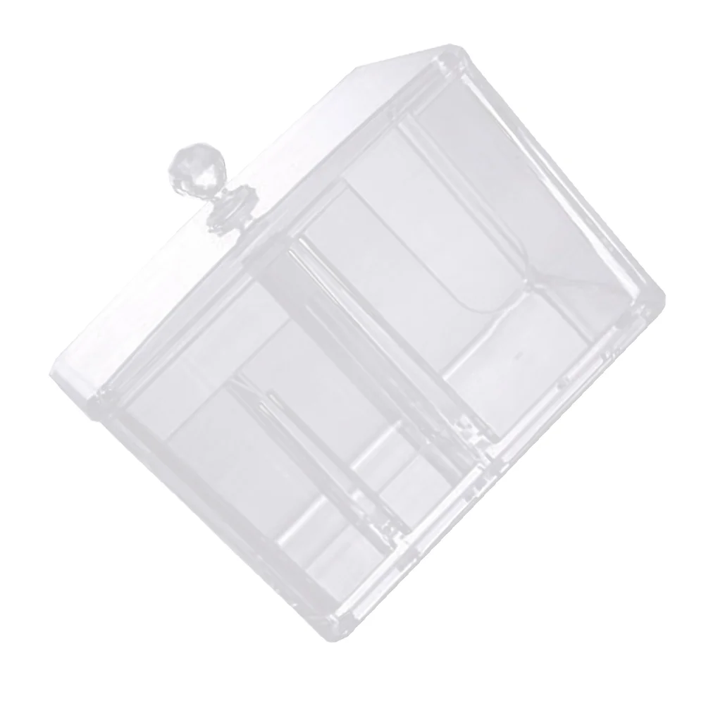 

Органайзер для хранения косметики, коробка, контейнер для ватных палочек для спальни, ванной комнаты