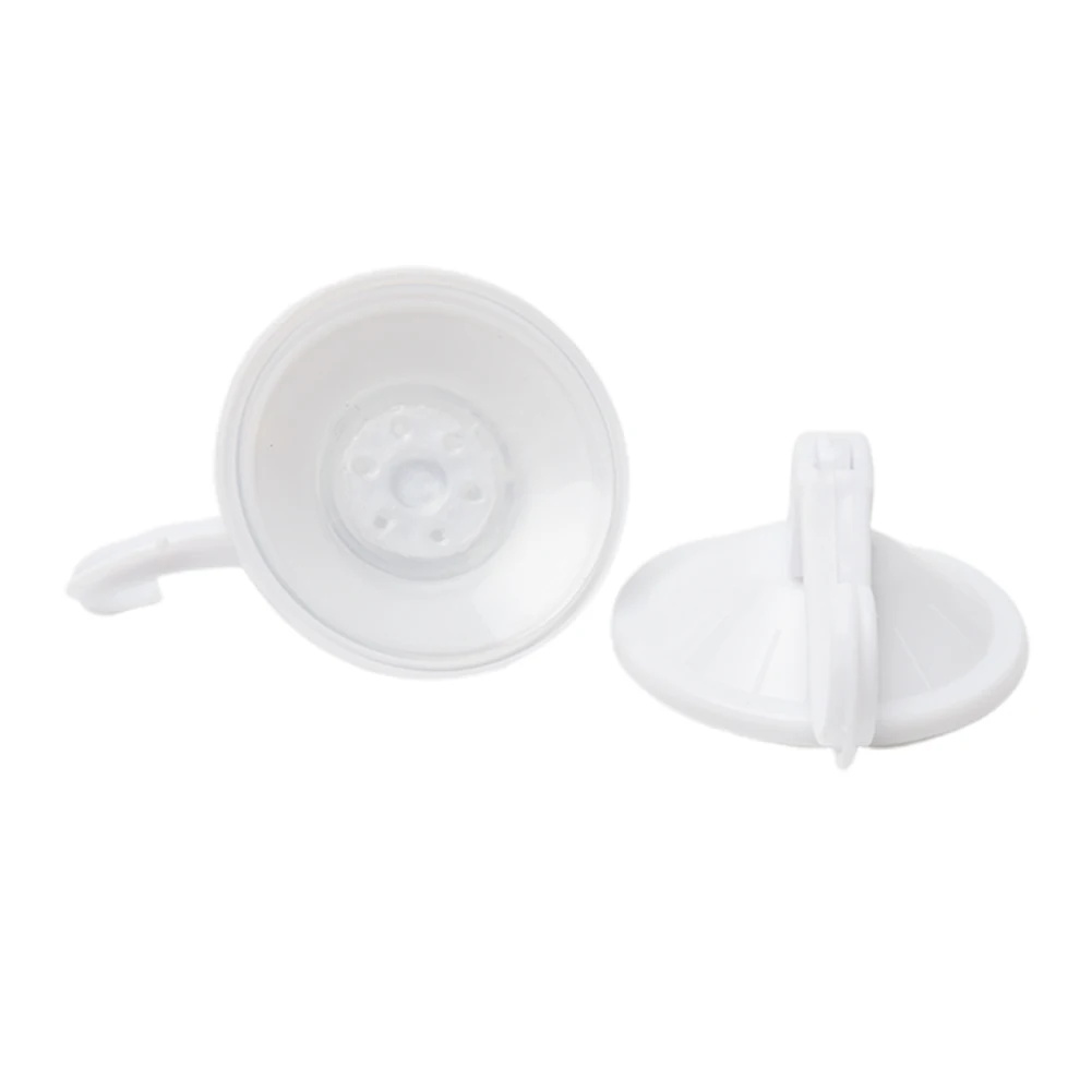 

4 шт. 5,5 см вакуумный держатель для ванной комнаты, подвесной круглый крючок, прочная пластиковая бесшовная Съемная присоска