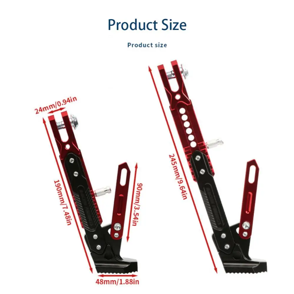 Кронштейн для ног мотоцикла CNC металлическая устойчивая к коррозии Регулируемая