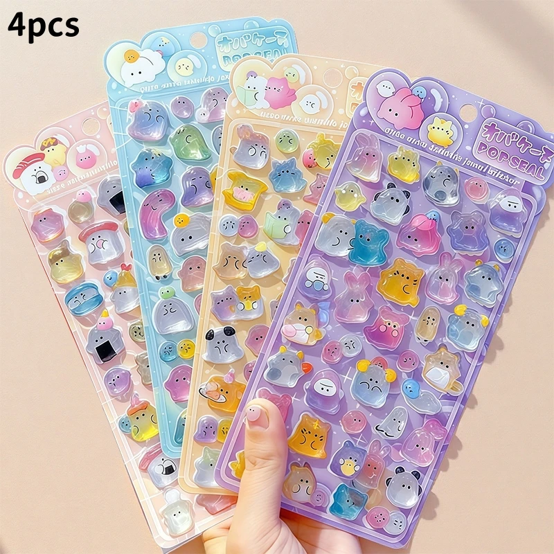 

3D мультяшные наклейки